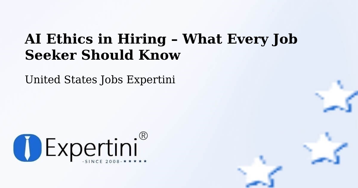 AI Ethics in Recruitment & Hiring – Colleton County - Colleton County, United States Jobs Expertini