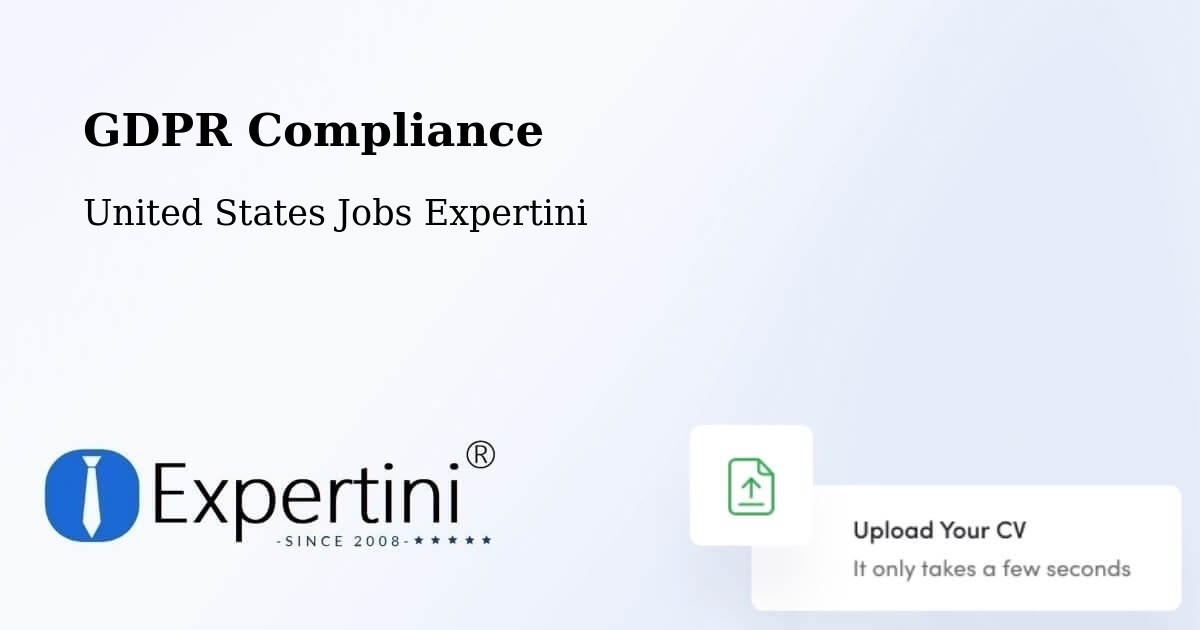 EU GDPR Compliance Statement – Colleton County - United States Jobs Expertini