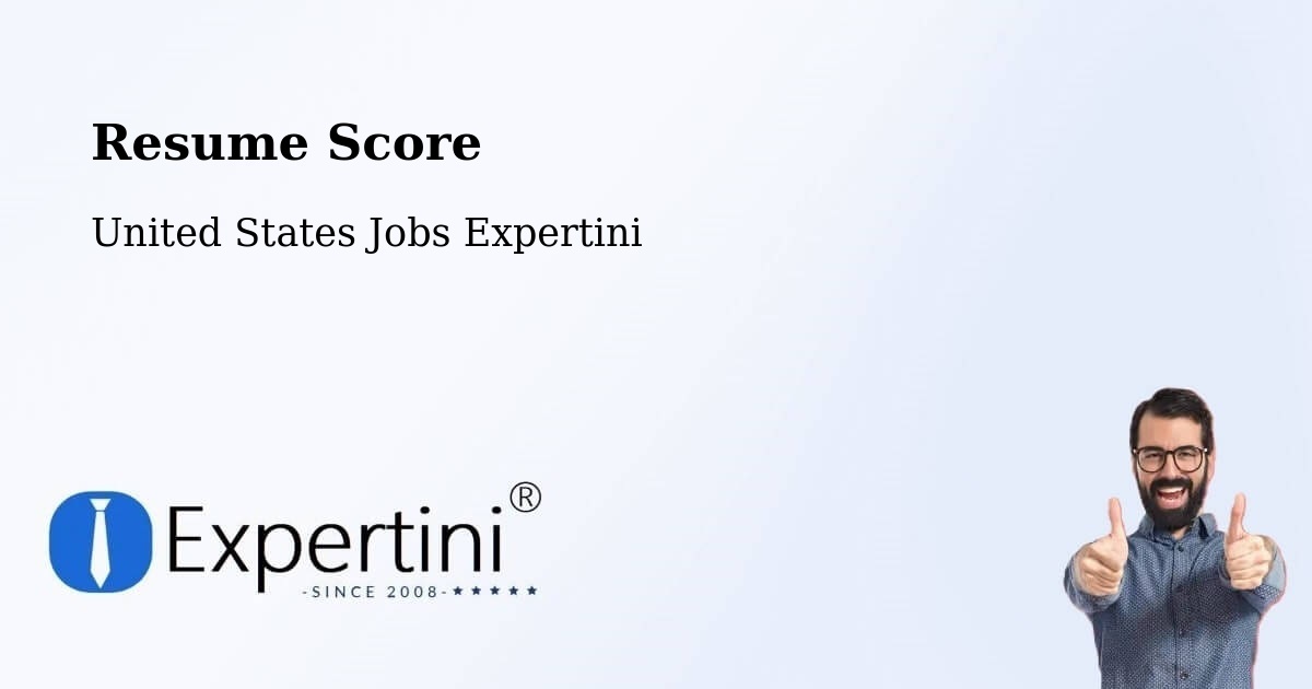 Resume Score & Job Description Match Tool – Colleton County - United States Jobs Expertini