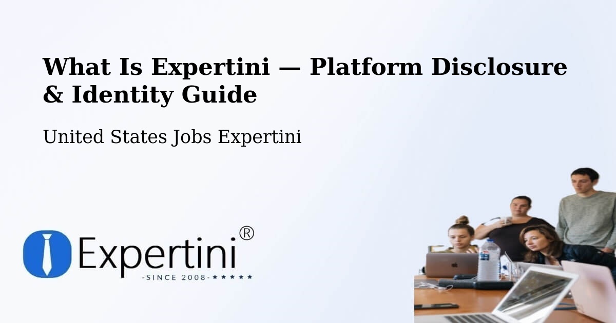 What Is Expertini — Platform Disclosure & Identity Guide – Colleton County